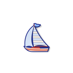 Bogg Bit - Sailboat - Fresh Tailgate Escape